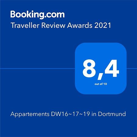 Appartements Dw16~17~19 In Dortmund Dış mekan fotoğraf